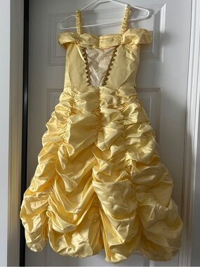 Yellow Ruffled Princess Dress for Girls - Brand: Trish Scully Child